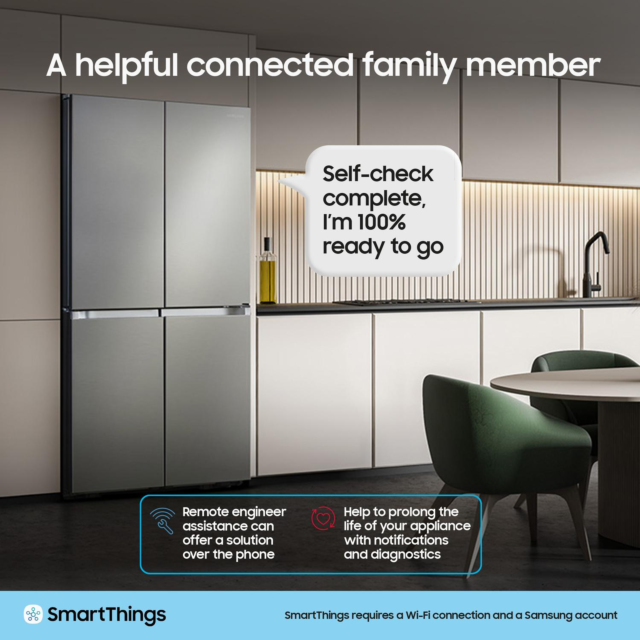 Samsung RF24BB620EB1EU 70/30 No Frost American Fridge Freezer