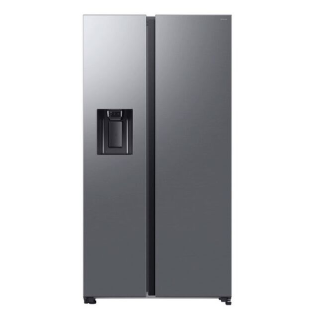 Samsung RS70F66KCTEU 91Cm Side By Side American Fridge Freezer - Silver