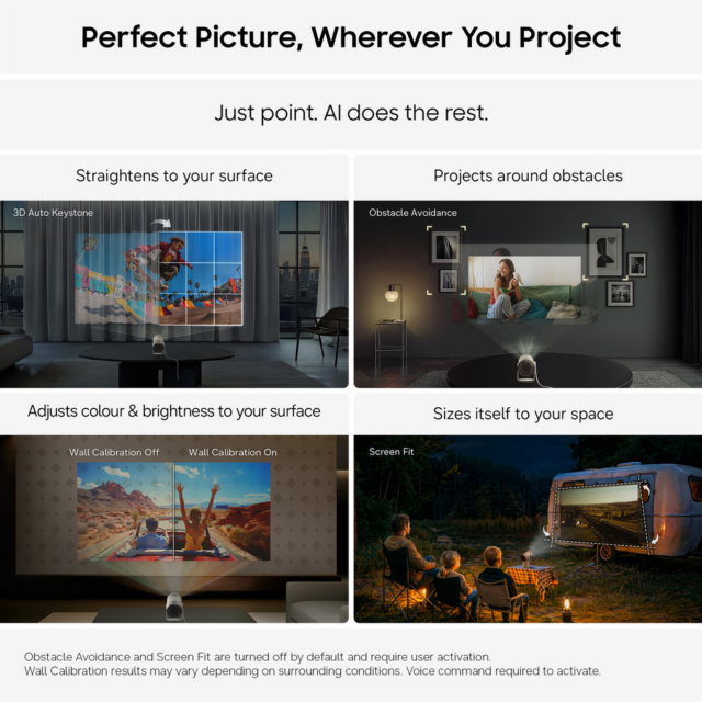 Samsung SP-LFF3HLAXXXU Freestyle+ Full HD Projector
