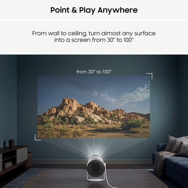 Samsung SP-LFF3HLAXXXU Freestyle+ Full HD Projector