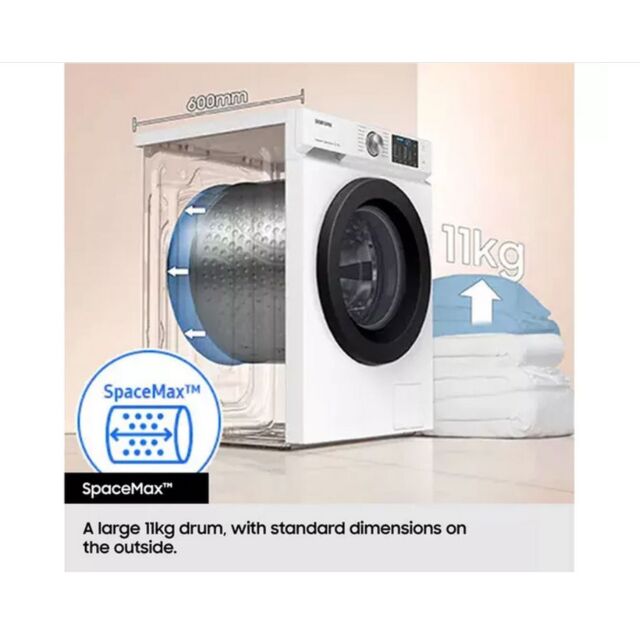 Samsung WW11DG5B25ABEU 11Kg 1400 Spin Washing Machine - Black