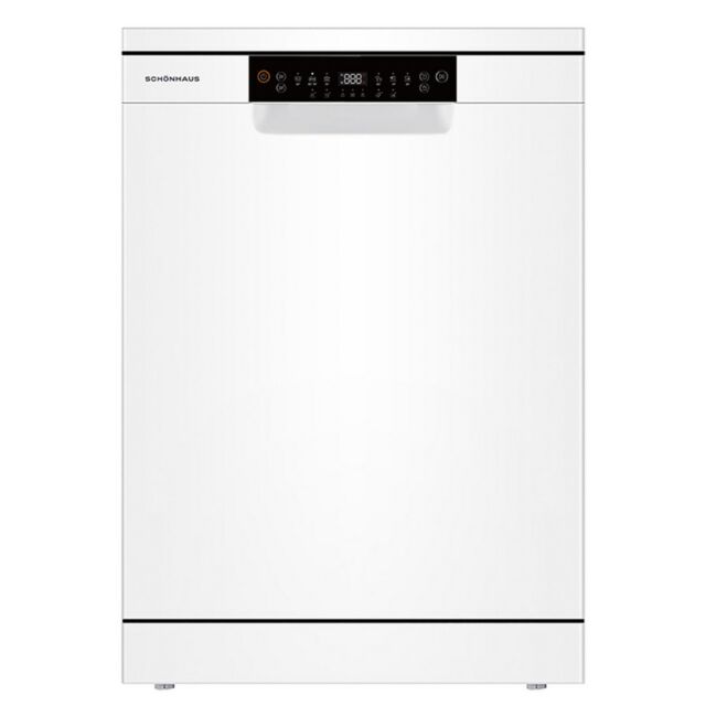 Schonhaus DWSF0115FSBW Dishwasher - White - 15 Place Settings