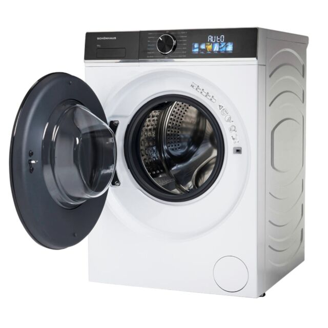 Schonhaus WMSF01814AW 8Kg 1400 Spin Washing Machine - White