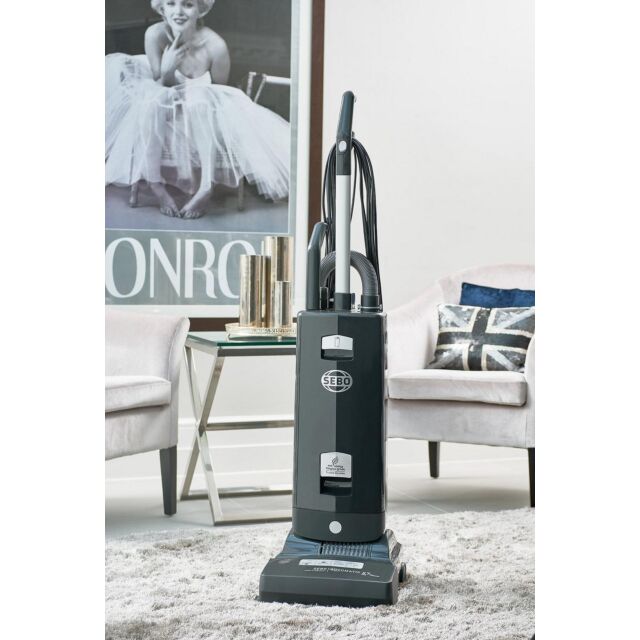 Sebo 91533GB X7 ePower Vacuum Cleaner in Dark Grey + Silver