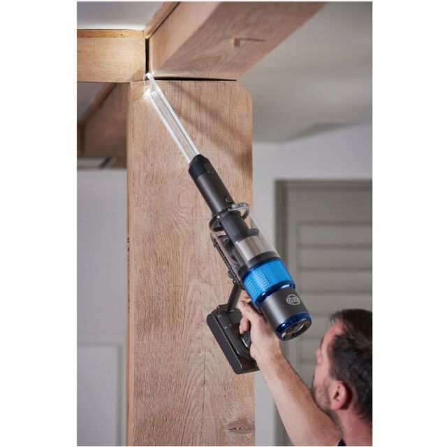 Sebo 95001GB Balance A1 Cordless Stick Vacuum - 48 Minutes Run Time - Basalt Grey/Blue