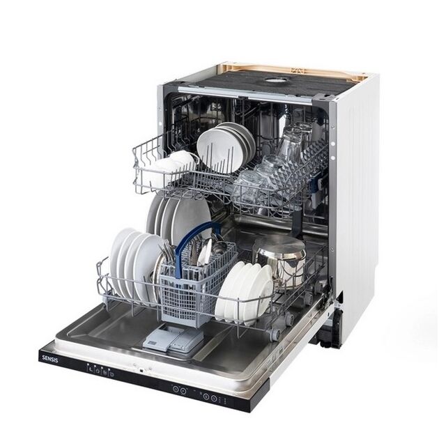Sensis DWBI0213FSDWA Integrated Dishwasher - White - 13 Place Settings