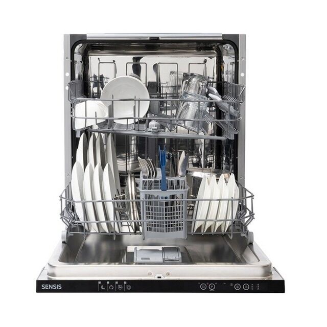 Sensis DWBI0213FSDWA Integrated Dishwasher - White - 13 Place Settings