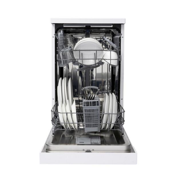 Sensis DWF0110SLEW Slimline Dishwasher - White - 10 Place Settings