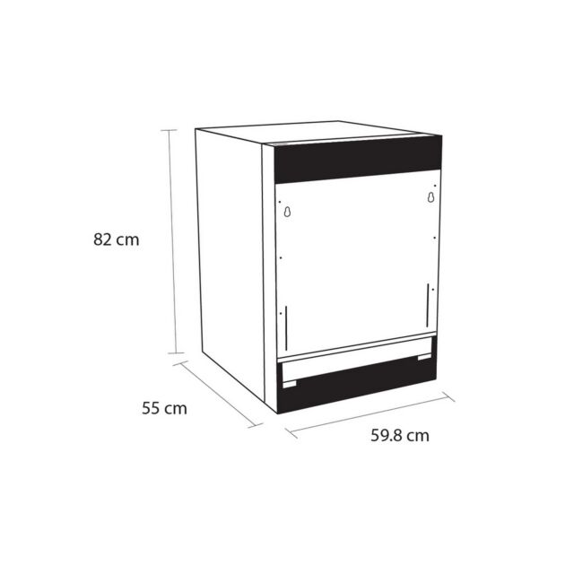 Sensis DWI0113FSDW Integrated Dishwasher - 13 Place Settings
