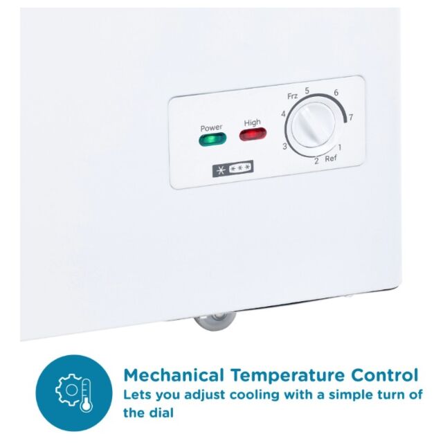 Sensis RFCHT01F300EW 111Cm Chest Freezer - White