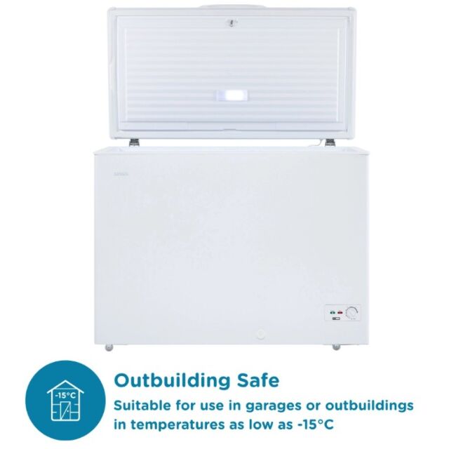 Sensis RFCHT01F300EW 111Cm Chest Freezer - White
