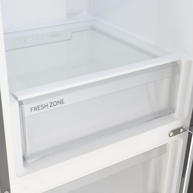 Sensis RFCMF0160ES 59.5cm 60/40 Total No Frost Fridge Freezer - Silver