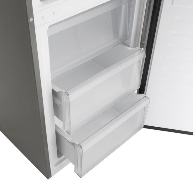 Sensis RFCMF0160ES 59.5cm 60/40 Total No Frost Fridge Freezer - Silver