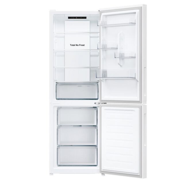 Sensis RFCMF0160ES 59.5cm 60/40 Total No Frost Fridge Freezer - Silver