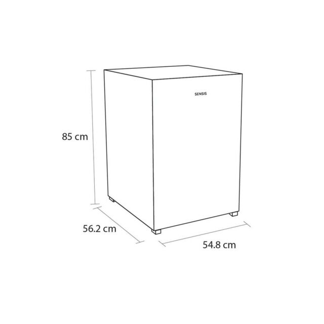 Sensis RFUCF01F54EW 54.8Cm Undercounter Fridge - White