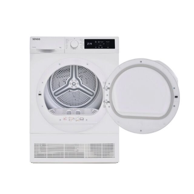Sensis TDCF018BW 8Kg Condenser Tumble Dryer - White