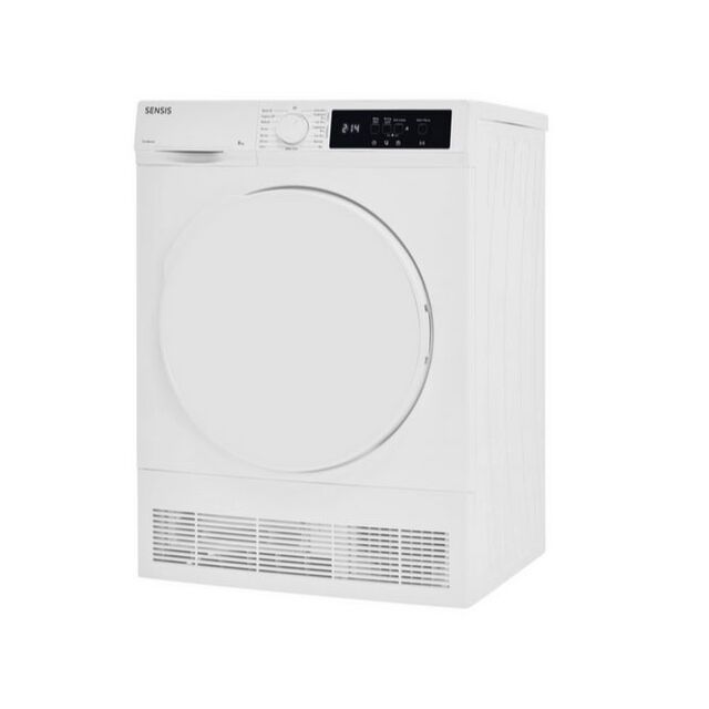 Sensis TDCF018BW 8Kg Condenser Tumble Dryer - White