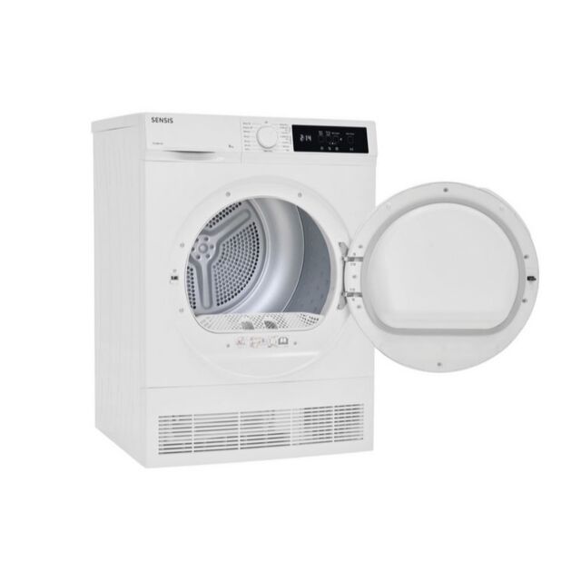 Sensis TDCF018BW 8Kg Condenser Tumble Dryer - White