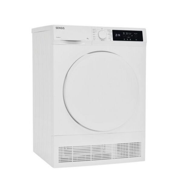 Sensis TDCF018BW 8Kg Condenser Tumble Dryer - White