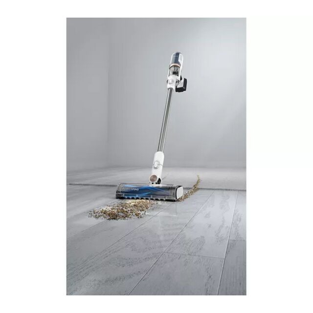 Shark BU3521UK Clean & Empty Cordless Vacuum Cleaner & Auto-Empty System - 40 Minutes Run Time - Whi