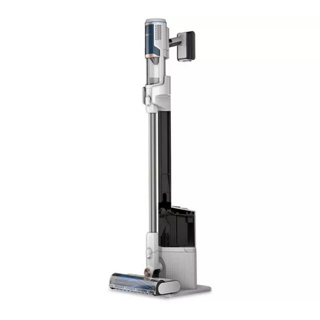 Shark BU3521UK Clean & Empty Cordless Vacuum Cleaner & Auto-Empty System - 40 Minutes Run Time - Whi