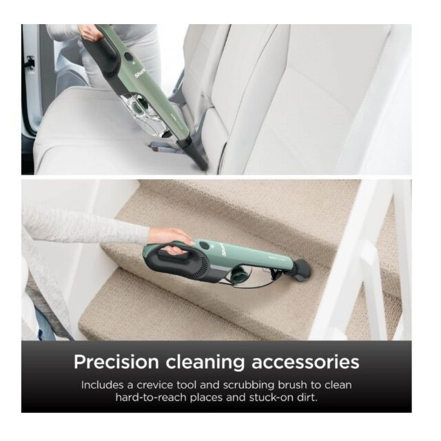 Shark CH901UK Ultracyclone Pro Cordless Handheld Vacuum Cleaner - 10 Minute Run Time - Green