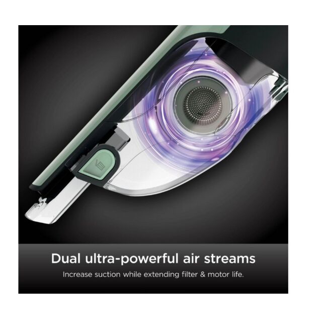 Shark CH901UK Ultracyclone Pro Cordless Handheld Vacuum Cleaner - 10 Minute Run Time - Green