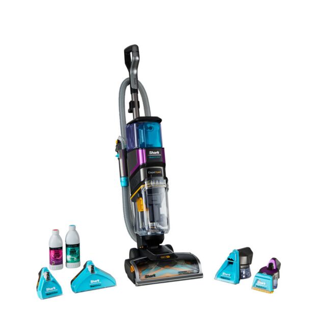 Shark EX300UK Shark CarpetXpert HairPro Pet Deep Carpet Cleaner with Built-In StainStriker - Charcoal