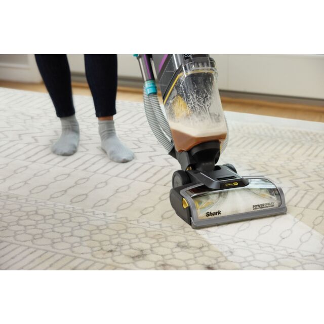 Shark EX300UK Shark CarpetXpert HairPro Pet Deep Carpet Cleaner with Built-In StainStriker - Charcoal