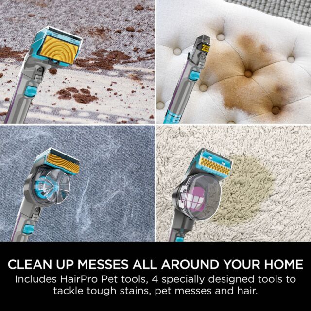 Shark EX300UK Shark CarpetXpert HairPro Pet Deep Carpet Cleaner with Built-In StainStriker - Charcoal