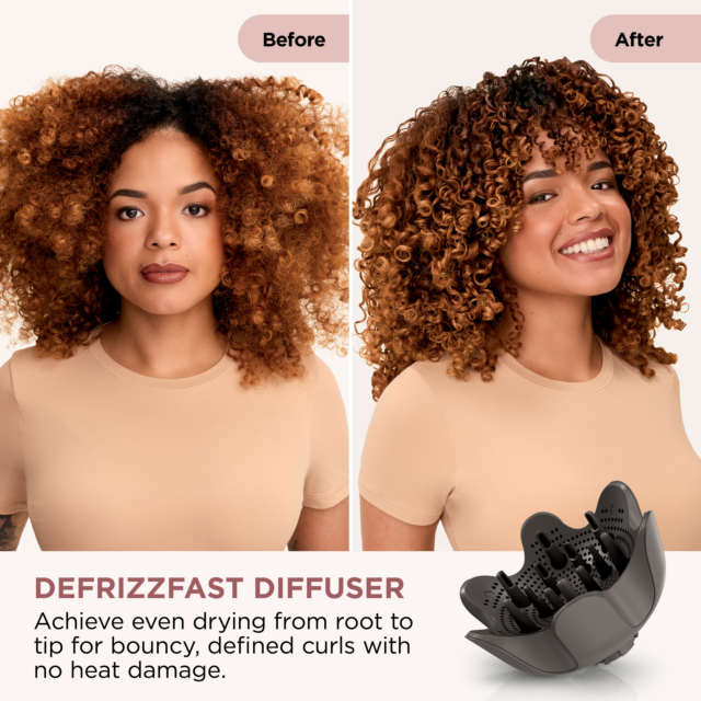 Shark HD542UK SpeedStyle Pro FLEX 4-in-1 High-Velocity Hair Dryer System - Mocha Silver