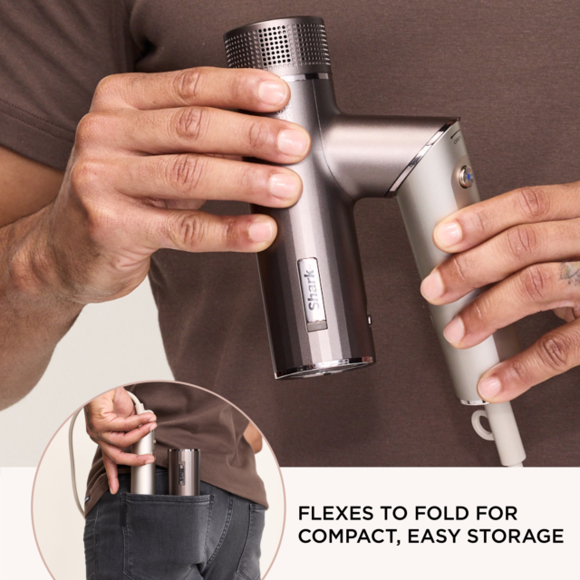 Shark HD542UK SpeedStyle Pro FLEX 4-in-1 High-Velocity Hair Dryer System - Mocha Silver