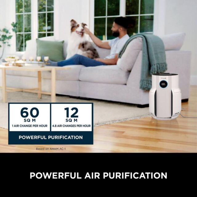 Shark HP150UK Neverchange5 Air Purifier - White