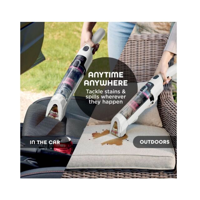 Shark HX100UKT Shark Stainforce Cordless Stain-Destroying Spot Cleaner - White