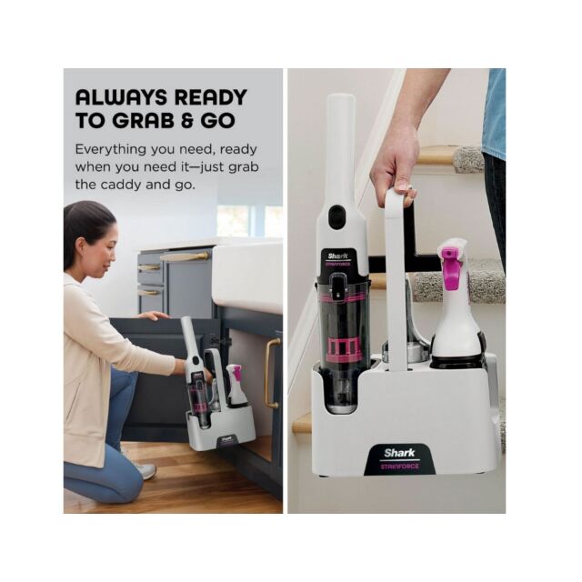 Shark HX100UKT Shark Stainforce Cordless Stain-Destroying Spot Cleaner - White