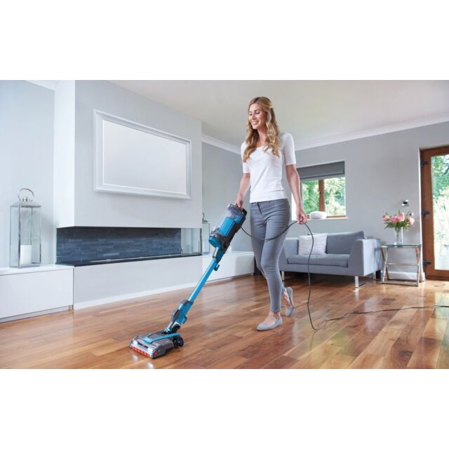 Shark HZ4000UKT Powerdetect Corded Stick Vacuum Cleaner - Dark Teal