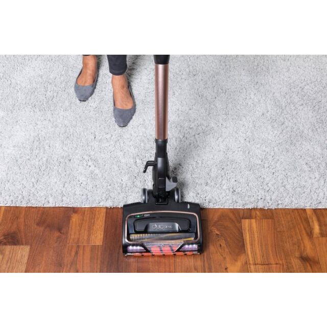 Shark HZ500UKT Anti Hair Wrap Corded Stick Vacuum Cleaner With Flexology & Truepet - Rose Gold