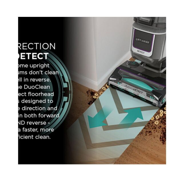 Shark LA450UKT Detect Pet Pro Upright Corded Vacuum - Graphite Grey