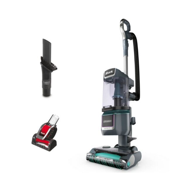 Shark LA791UKT Detect Pet Pro Upright Corded Vacuum - Adriatic Teal / Silver