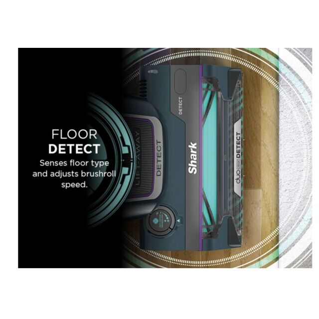 Shark LA791UKT Detect Pet Pro Upright Corded Vacuum - Adriatic Teal / Silver