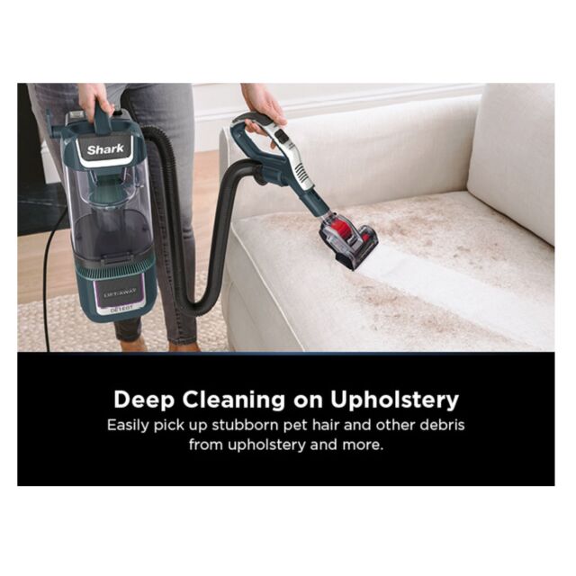 Shark LA791UKT Detect Pet Pro Upright Corded Vacuum - Adriatic Teal / Silver