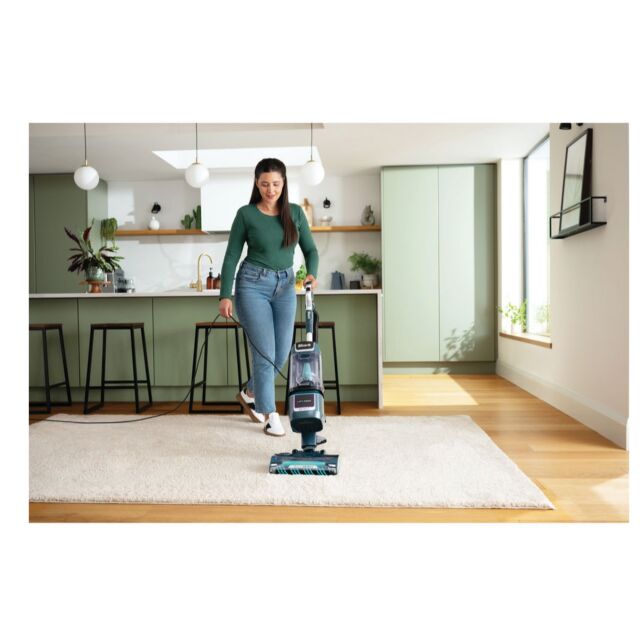 Shark LA791UKT Detect Pet Pro Upright Corded Vacuum - Adriatic Teal / Silver
