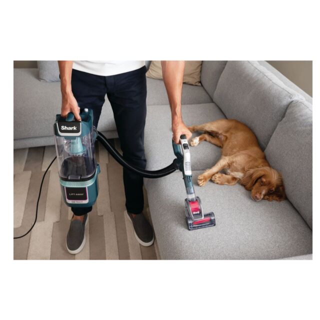 Shark LA791UKT Detect Pet Pro Upright Corded Vacuum - Adriatic Teal / Silver