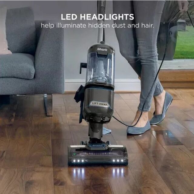 Shark NV603UK Classic Upright Vacuum Cleaner - Grey & Dark Blue