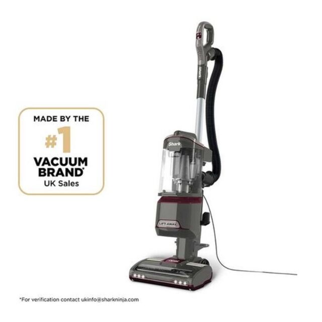 Shark NV603UKT Classic Upright Pet Vacuum Cleaner - Grey & Plum