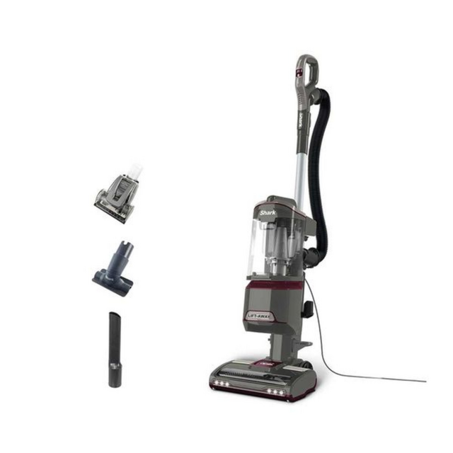 Shark NV603UKT Upright Vacuum with Pet Tool Grey Plum