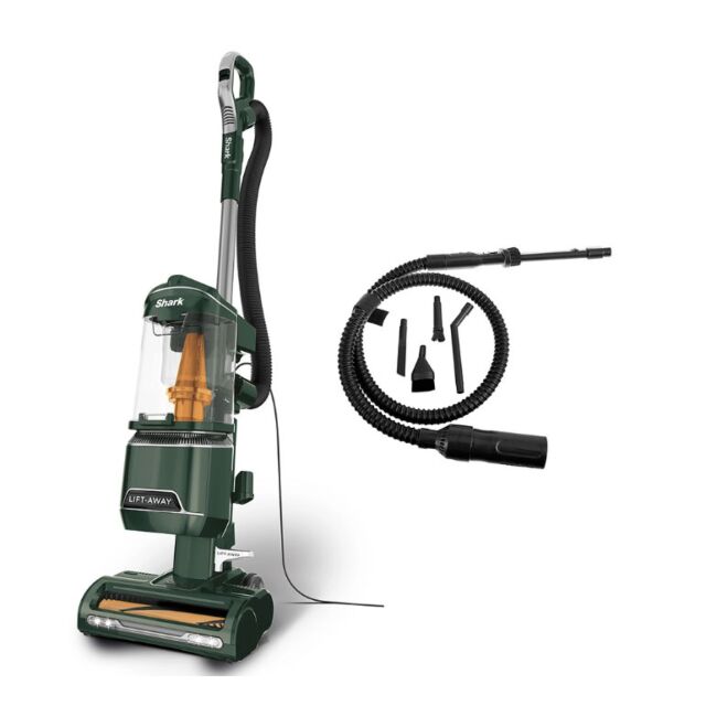 Shark NZ691UKTKIT Upright Vacuum Cleaner with Home & Car Detail Accessory Kit - Porsche Green