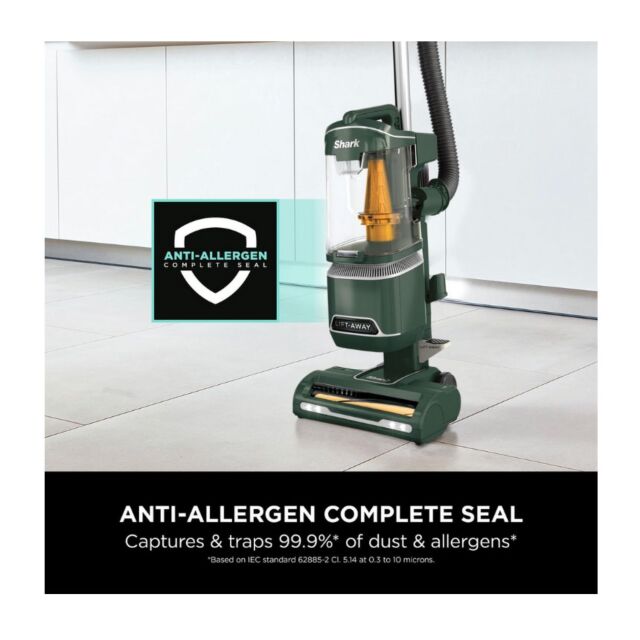 Shark NZ691UKTKIT Upright Vacuum Cleaner with Home & Car Detail Accessory Kit - Porsche Green