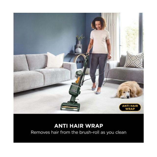 Shark NZ691UKTKIT Upright Vacuum Cleaner with Home & Car Detail Accessory Kit - Porsche Green