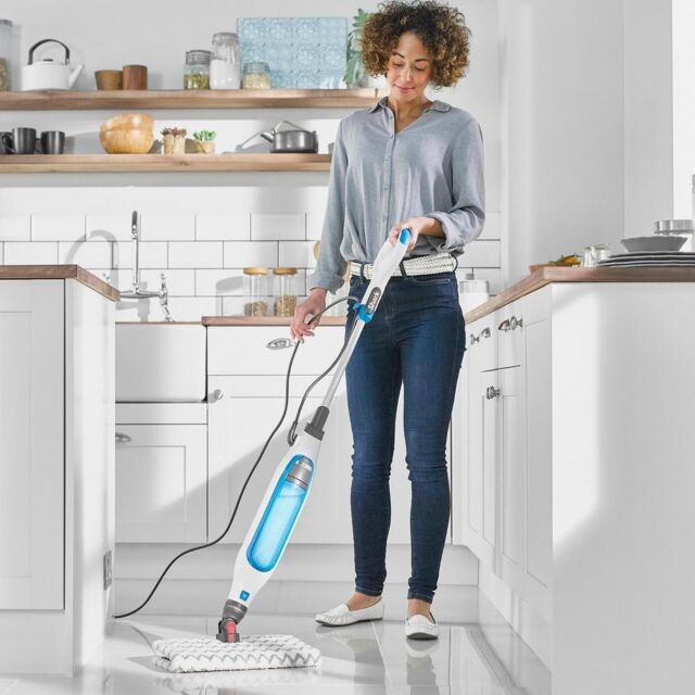 Shark S6001UK Steam Mop -Klik N'Flip Manual Steam Pocket Mop S6001uk